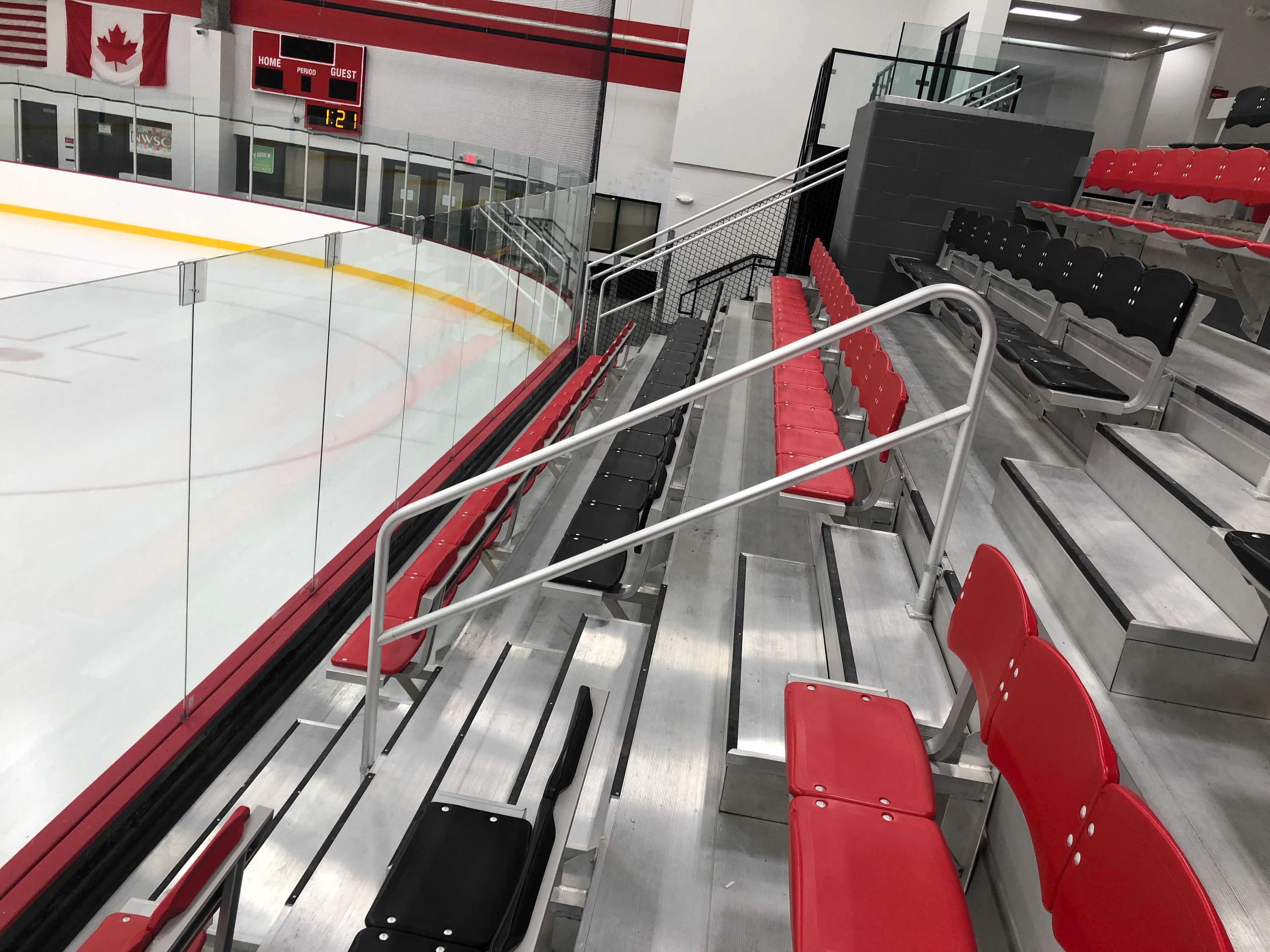 Grandstand bleacher structure